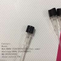 10mm perfume spray pump/crimp treatment spray atomizer/black pp plastic perfume pump for glass bottle